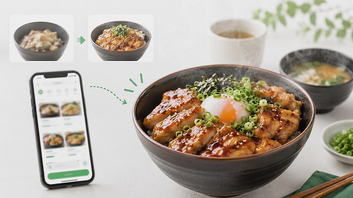 飲食店デリバリー集客の改善イメージ 01