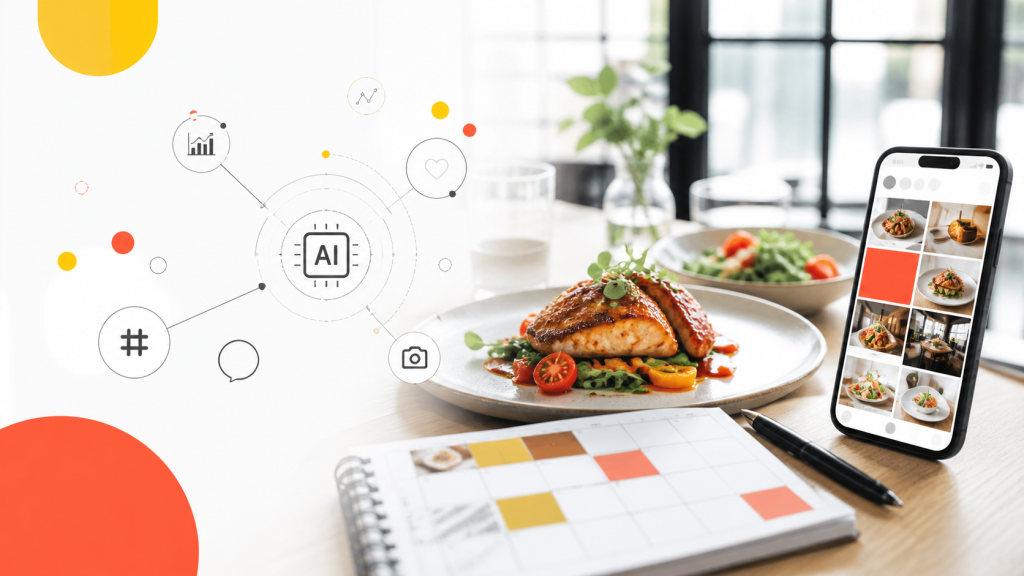 飲食店 Instagram AIの店舗向け実務イメージ