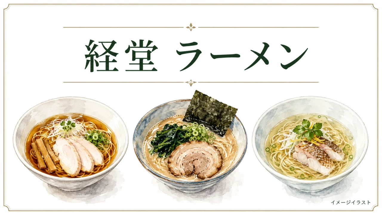 経堂 × ラーメンの店舗選びガイド